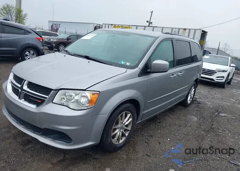 2014 Dodge Grand Caravan Sxt from USA, damaged, VIN 2C4RDGCG7ER153419